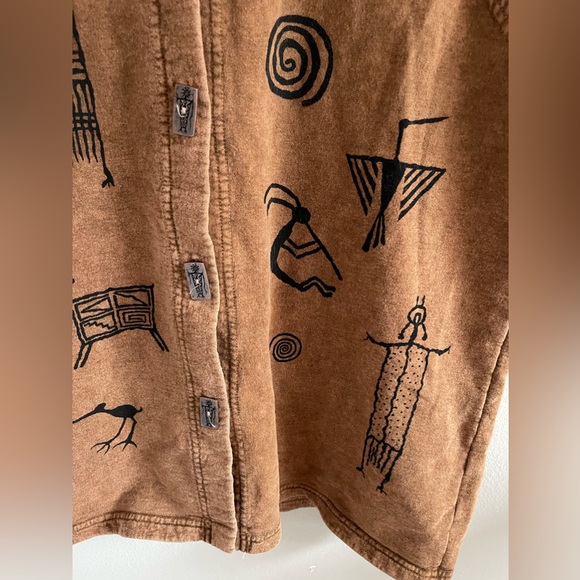 Vintage Womens Bfofo Sketch Design Vest - Large - Picture 3 of 7